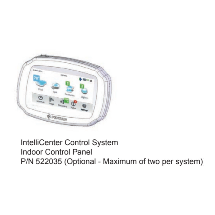 Pentair IntelliCenter® Indoor Control Panel Remote