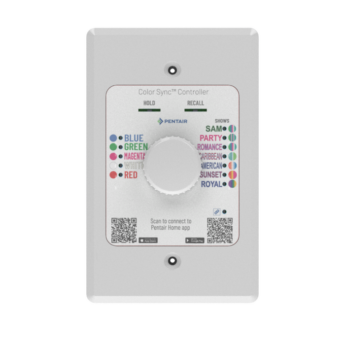 Pentair IntelliBrite® Architectural Color and White LED Pool Light (Multiple Sizes)