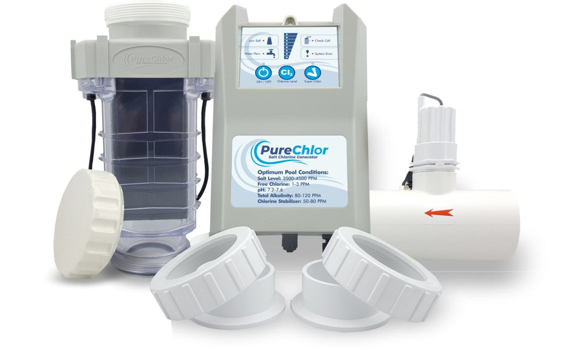 Genuine PureChlor Salt Chlorine Generator System Kit (Multiple Sizes)