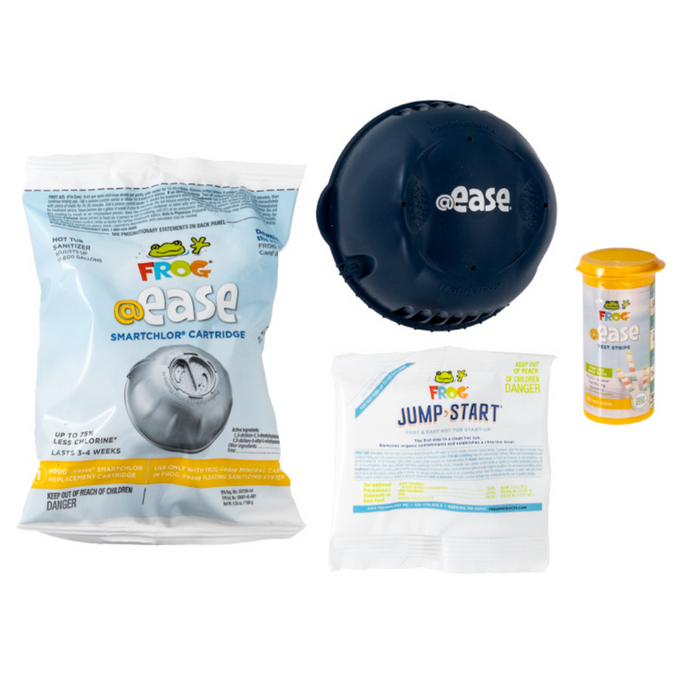 Frog @ease Hot Tubs Floating Sanitizing System - Under 600 gals (01-14-3256)