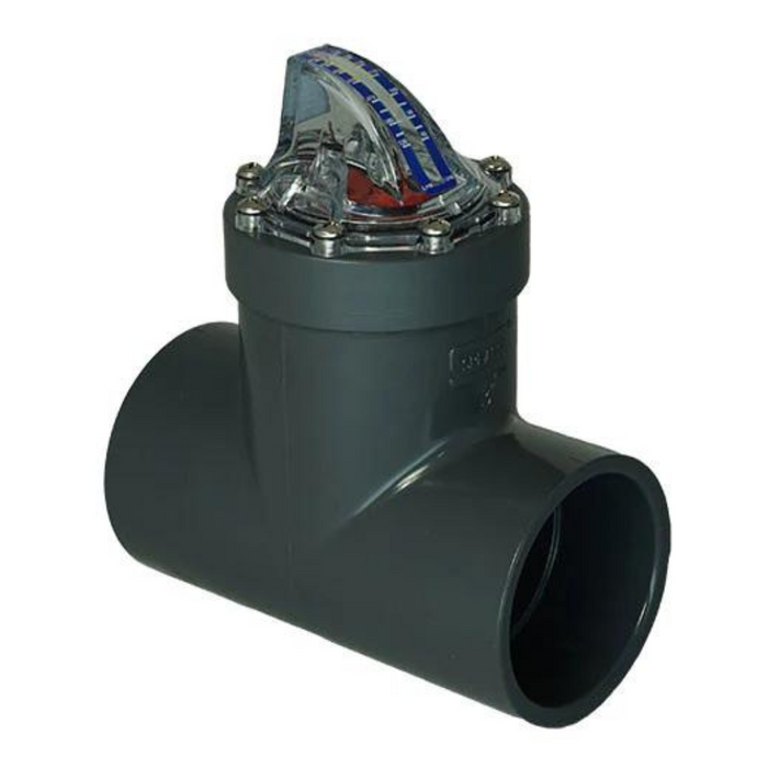 H2flow FV-3 3" FlowVis Flowmeter Check Valve FV3