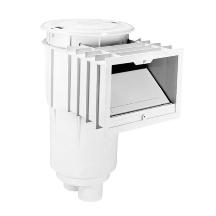 Hayward 2" FPT White Auto-Skim Inground Pool Skimmer with Square Lid (SP1082)