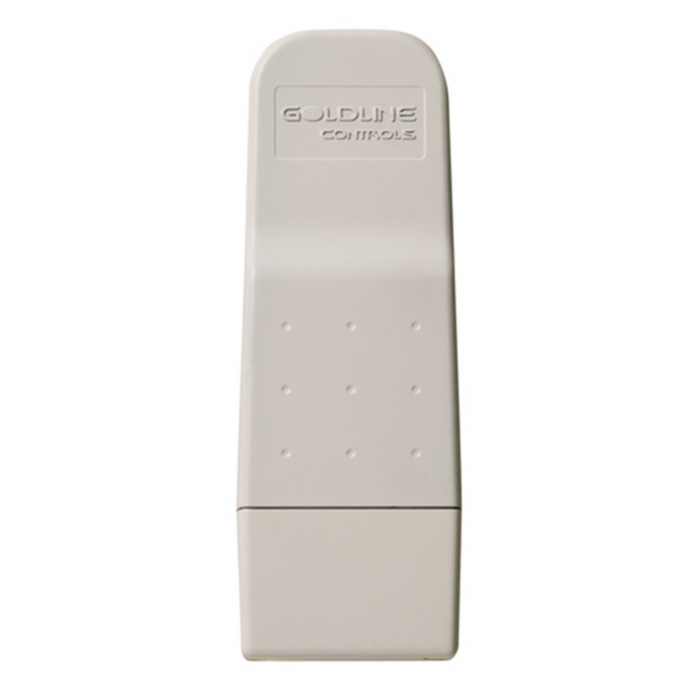 A white rectangular remote control featuring the Hayward logo on the front, designed for seamless integration with Aqua Plus Systems.