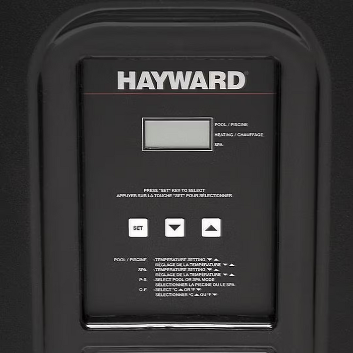 Hayward W3HP21404T HeatPro Heat Pump, 140K BTU, Square Platform