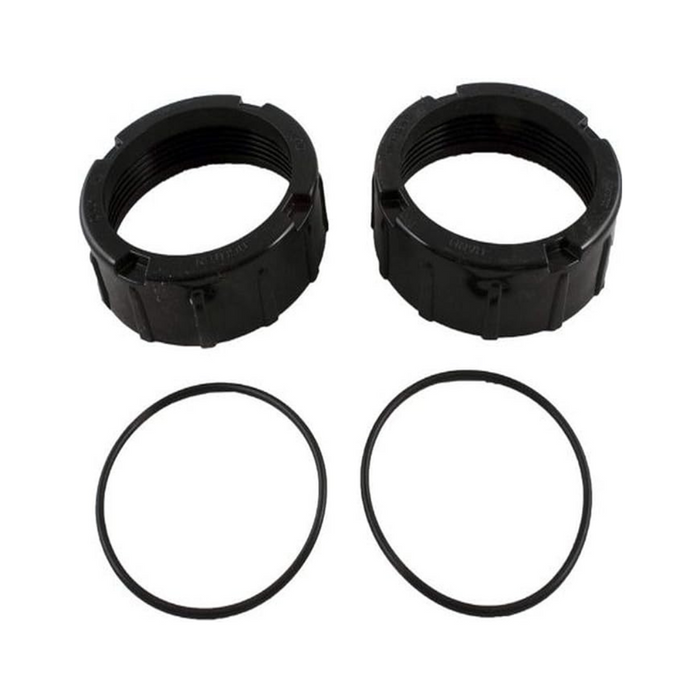 Jandy R0454000 Coupling Nut Kit with O-Ring, 3", Set of 2