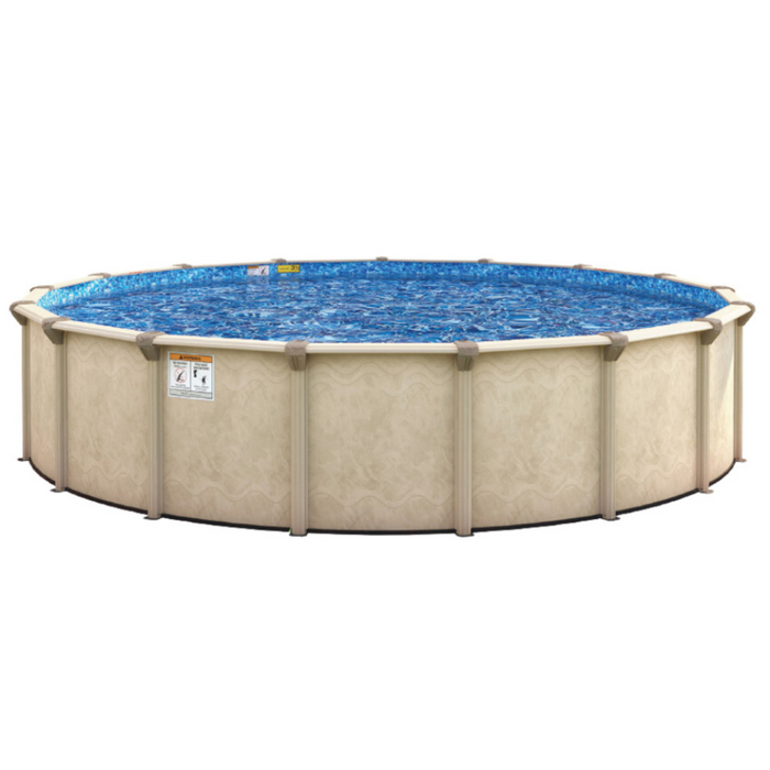 12'x54" Round Lake Vista Steel Pool Kit with Skimmer & Liner by H.I.I. MFG of Doughboy