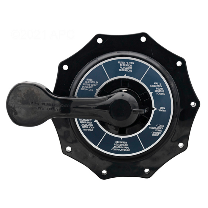 Pentair 272568Z 2" Valve Top Assembly for Sta-Rite® 6-Position Top Mount Clamp-On MultiPort Valve