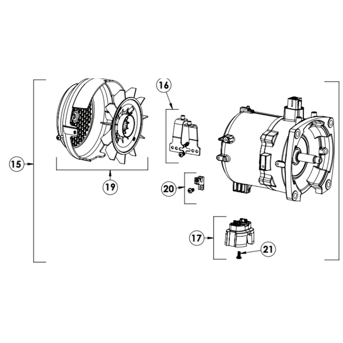 Pentair 3.0HP IntelliFlo3® VSF Pump Motor Kit 356165S