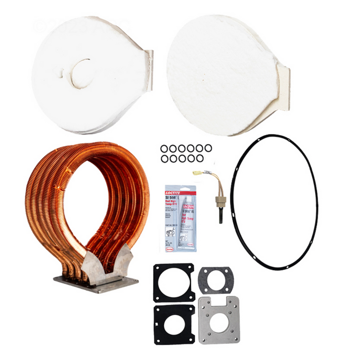 Pentair 77707-0233 Tube Sheet Coil Assembly Kit, Cupro Nickel 300NA, 300LP MasterTemp Heater Heat Exchange