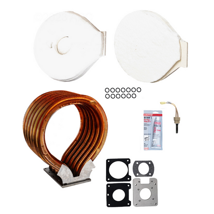 Pentair 77707-0234 Tube Sheet Coil Assembly Kit Cupro Nickel 400NA, 400LP MasterTemp Heater Heat Exchange
