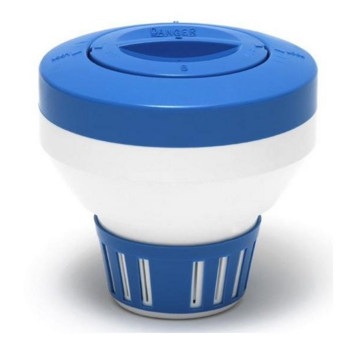 Pentair R171086 Blue and White Floating Chemical Dispenser