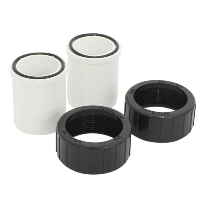 Pentair 1.5" Black Union Kit for SuperMax SuperFlo Pump 351157