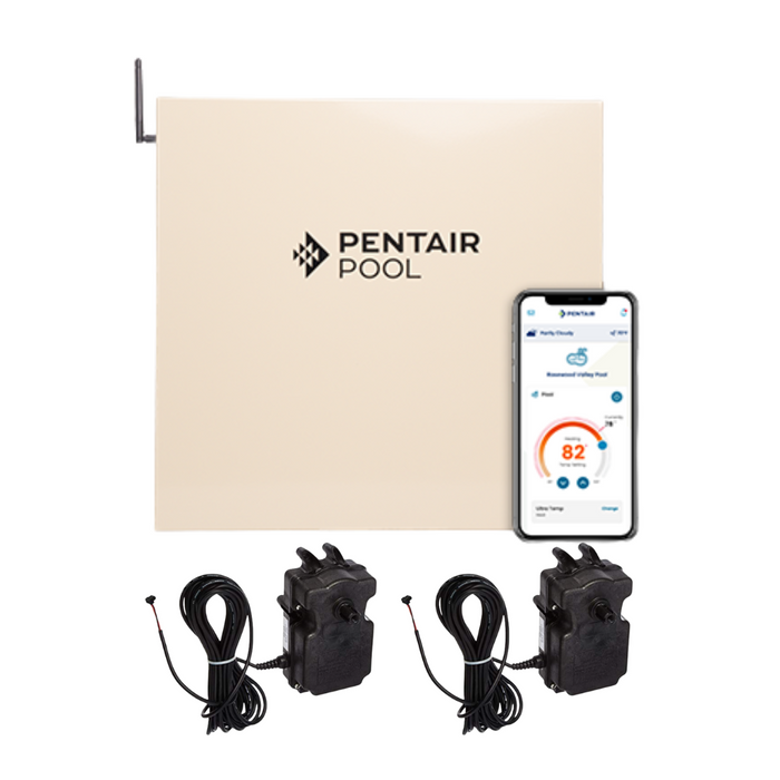 Pentair IntelliCenter Lite i5PS Pool/Spa Control System, WiFi, Two Compool Actuators (523910) – New Version