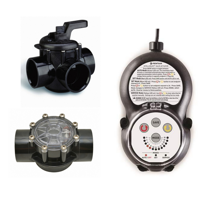 Pentair Smart Heater Automatic Bypass Valve Actuator Kit (462048)