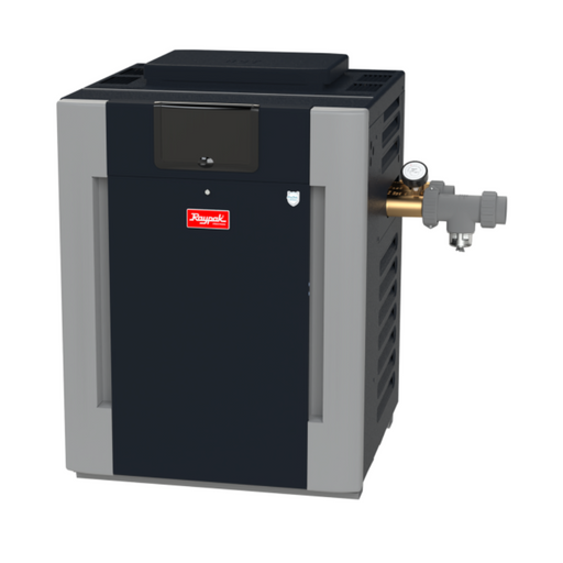 Raypak 017407 206A Natural Gas Digital ASME Commercial Heater #52 200K BTU-Vita Filters