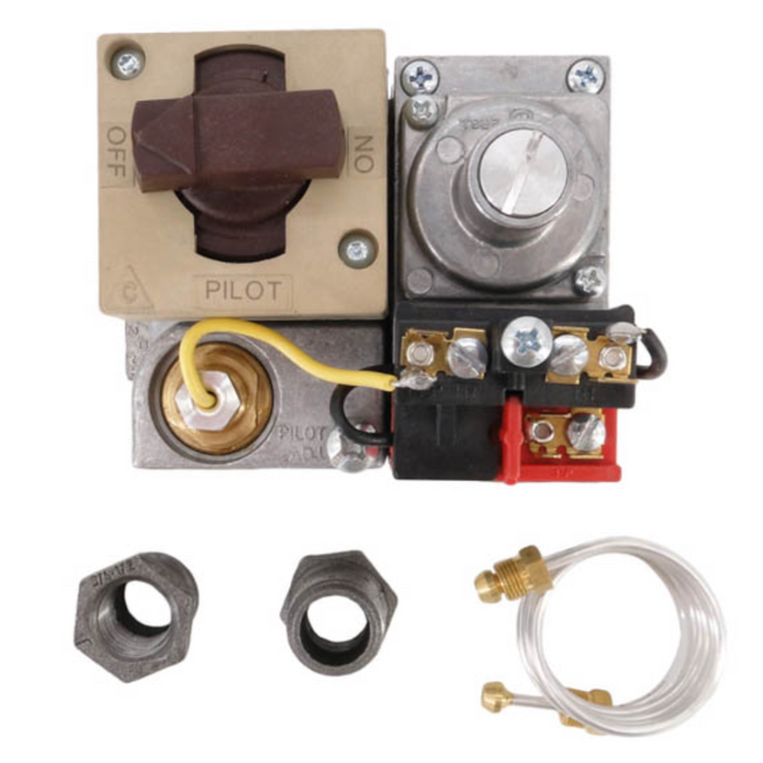 Raypak 003898F 1/2" Millivolt Pool Heater Natural Gas Valve