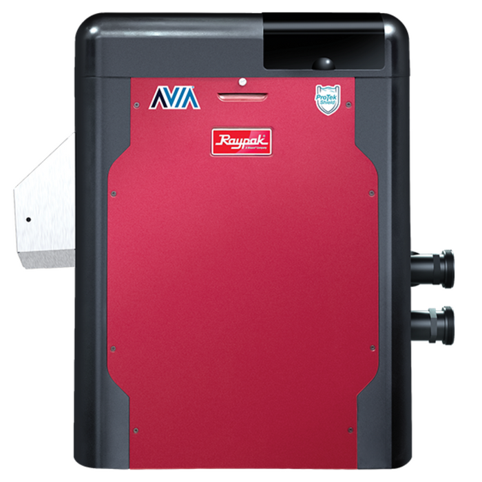Raypak AVIA 399K BTU Natural Gas Heater – Low NOx, Wi-Fi Enabled (018033 P-R404A-EN-C)