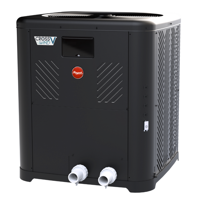 Raypak 115K BTU Crosswind V 6550 Deluxe Heat/Cool Pump with Wi-Fi (TWPH-6550EHC08)