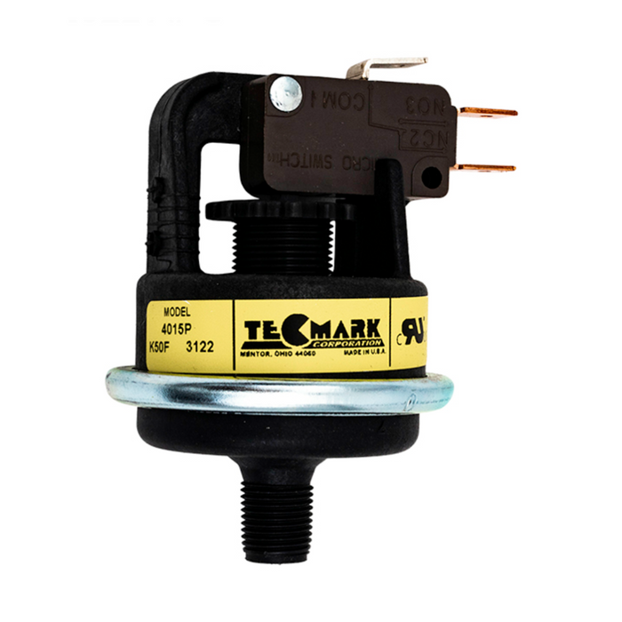 Tecmark TDI4015P 0.12" MPT x SPDT 25A Plastic Pressure Switch