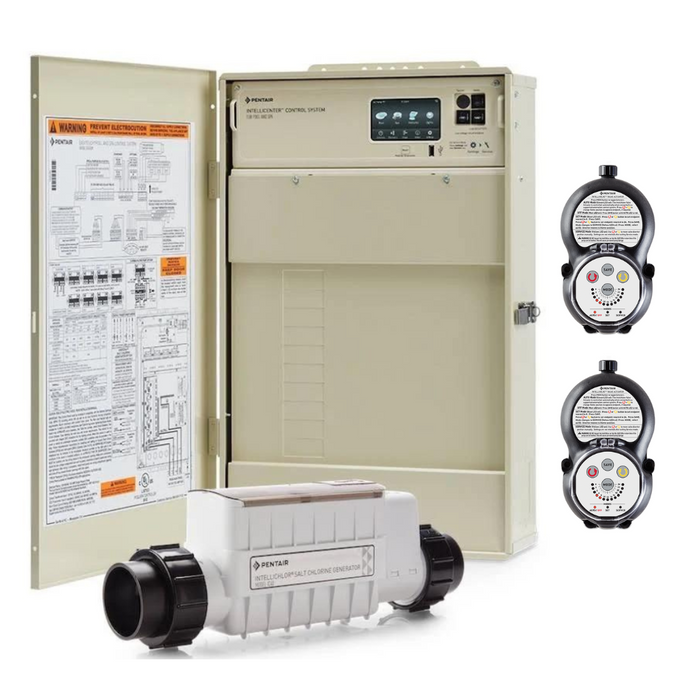 Pentair 521906 IntelliCenter System with i5PS Personality Kit with IntelliChlor® IC40 & 2 IntelliValve®