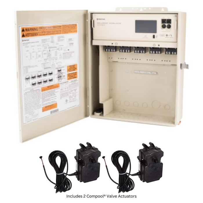 Pentair 523624 IntelliCenter® Lite System with i5PS Personality Kit & 2 CVA24 Standard Valve Actuators