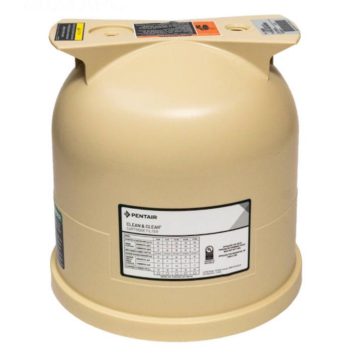 Pentair 178561 Almond Lid for EasyClean D.E., Clean & Clear/Predator 75/150/200 sq ft