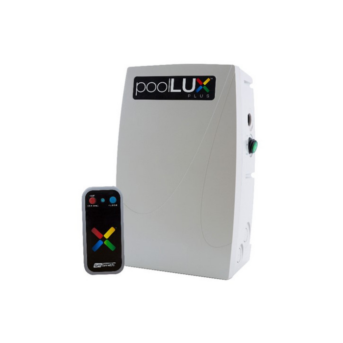 S.R. Smith poolLUX Plus LED Light Control Transformer 60W with Remote (PLX-PL60)