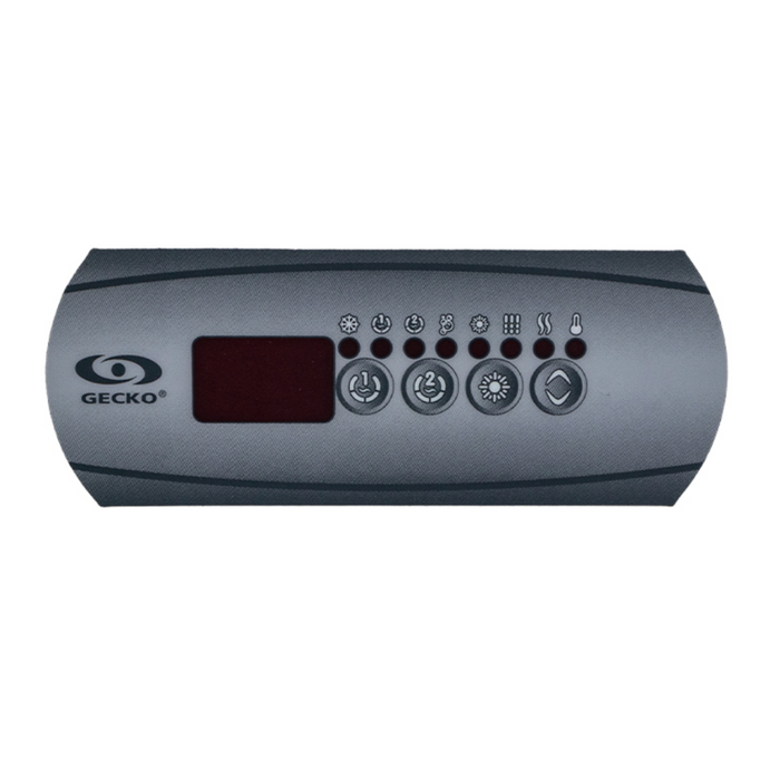 Gecko 4 Button Gecko IN.K200 Keypad Overlay 9916-101030