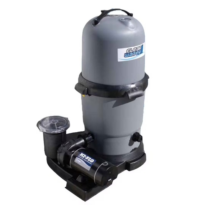 Waterway ClearWater II 150 sq ft Cartridge Filter and Pump Above Ground Pool System (522-5167-3S)