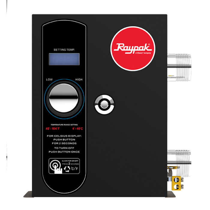 Raypak 37K BTU 11kW 0011 E3T Electric Pool Spa Heater (ELS-R-0011-1-TiB) - NEW VERSION