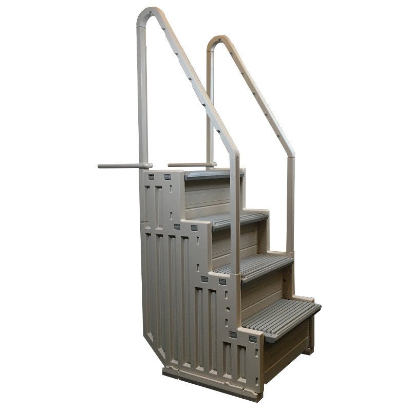 Do these steps require sand inside