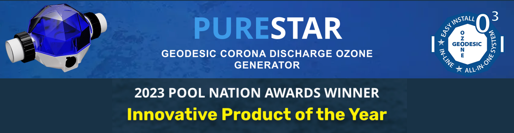 AquaStar PURESTAR™ Ozone Generator Innovative Product of the Year 2023 - Vita Filters
