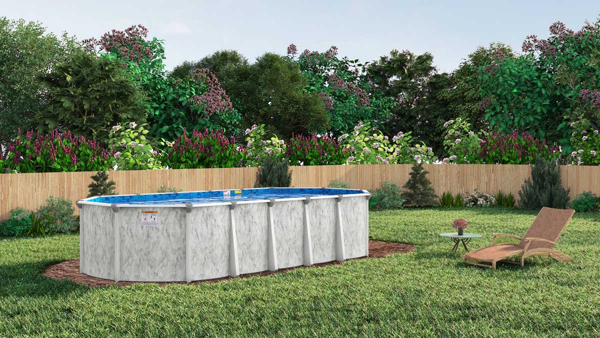 Can You Leave Your Above Ground Pool Up Fall and Winter? - Vita Pool Supply