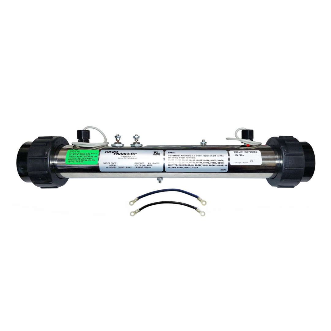 Spa & Hot Tub Heater Assemblies and Manifolds