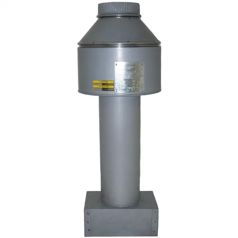 Raypak 156A Heater Indoor Draft Hood with Adapter 014358