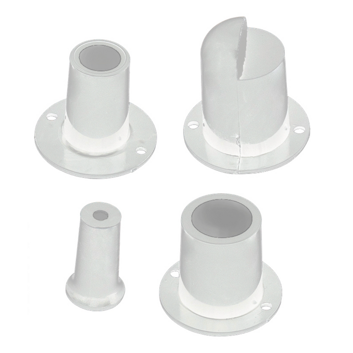 Pentair 08428-0001 Inlet Eyeball Kit 1-1/4" - White
