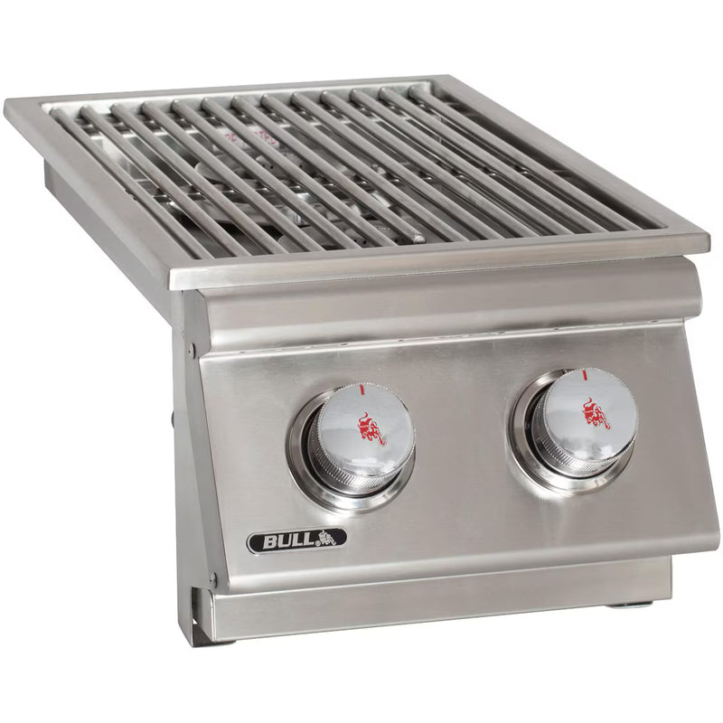 Bull Built-In Propane Gas Double Side Burner, 30008