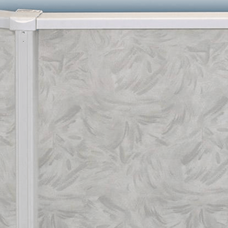 48"/52"/54"H River Breeze Oval Steel Pool Kit with Skimmer & Liner - 5.5" Rails - Vita Pool Supply