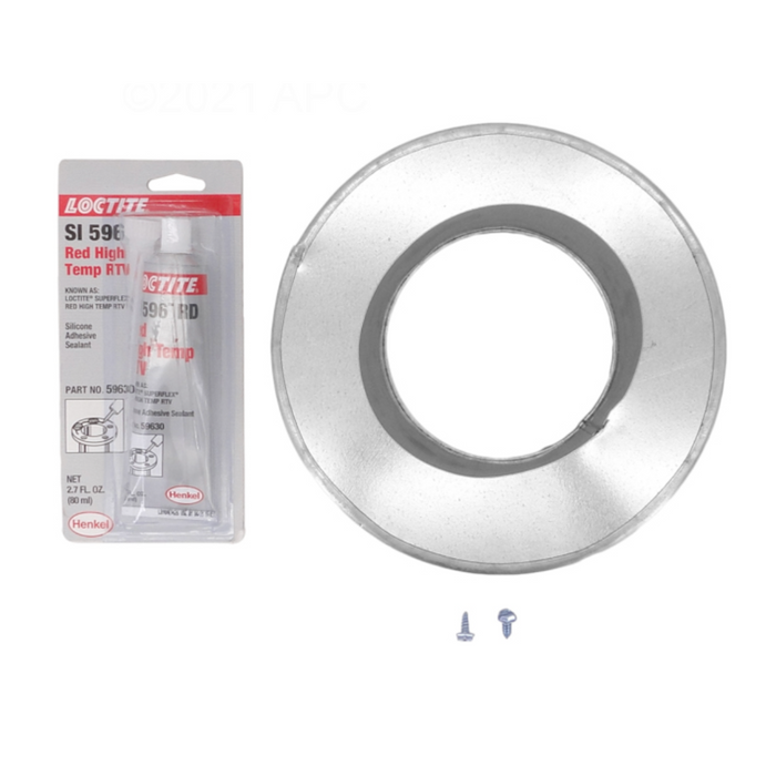 Pentair 77707-0077 4"x8" Metal Flue Collar for Sta-Rite® Max-E-Therm