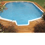 52"/54" Rio Grande Round Steel Pool Kit with In - Wall Step & Skimmer & Liner - 8" Rails – Vita Pool Supply