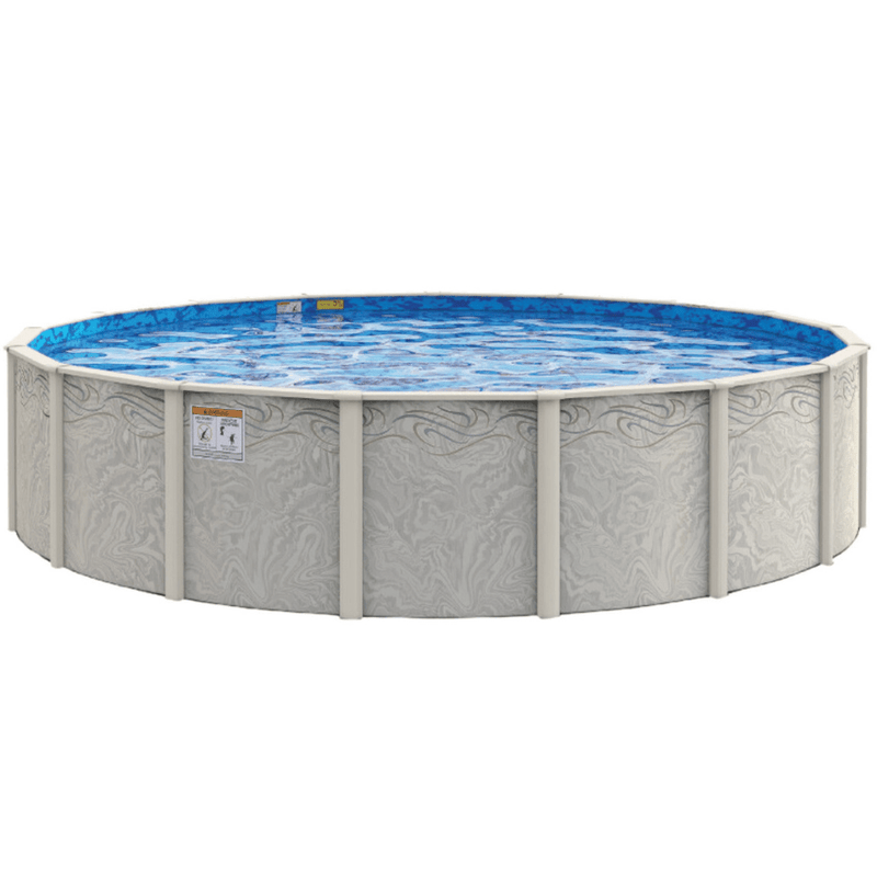 52"/54"H Bay Burst Round Resin Pool Kit with Skimmer & Liner - 8" Rails – Vita Pool Supply