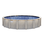 52"/54"H Rio Grande Round Steel Pool Kit with Skimmer & Liner - 8" Rails – Vita Pool Supply