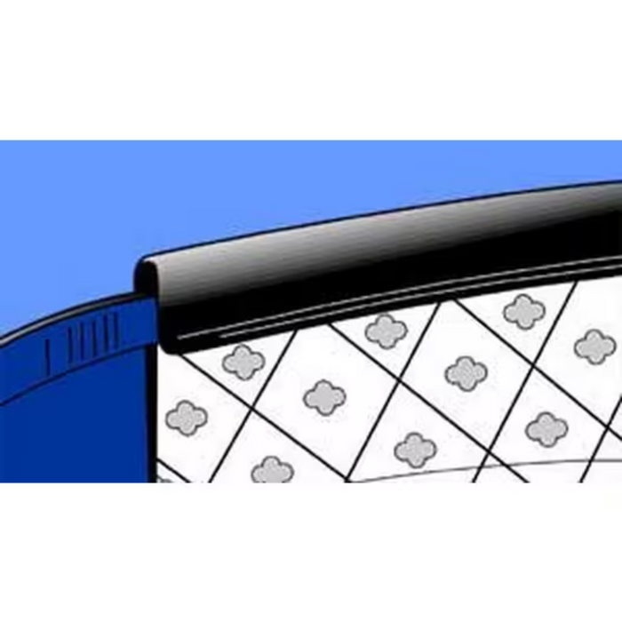 24" Above Ground Overlap Pool Liner Coping Strips