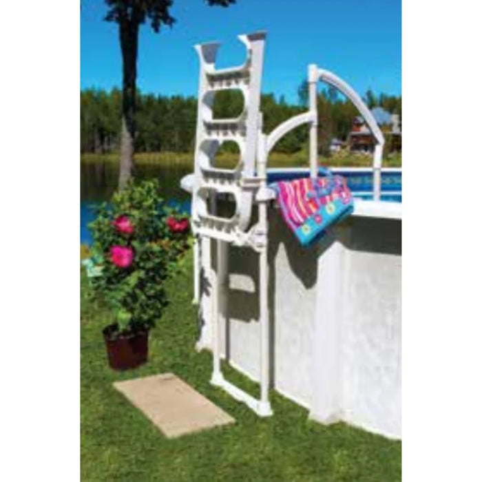 48"/52"/54"H River Breeze Round Steel Pool Kit with Skimmer & Liner - 5.5" Rails