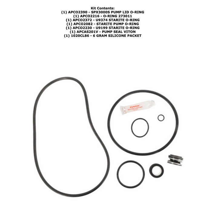 Pentair Sta-Rite Max-E-Pro Pool Pump Maintenance Kit APCKIT79