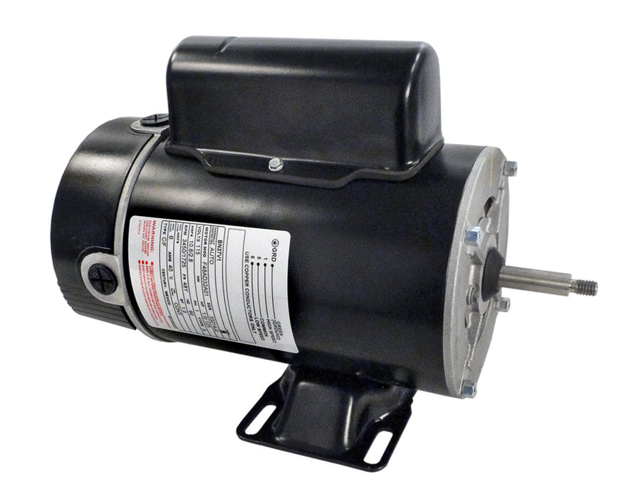 Century 1.0HP Motor 48Y 2-Speed 1-Phase 115V ODP Thru-Bolt EE BN37V1
