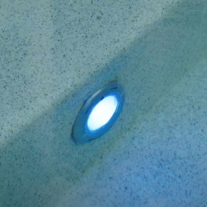 Blue Square 10" Vivid 360 LED Pool Light with Plug