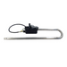 The Therm Products Caldera 4.0KW Spa Heater 26-3473-1-5T-K 240V by Caldera features a long metal heating element with a black control box attached, complete with a Titanium Heater Element and an extending power cable.
