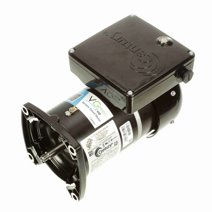 Century Vgreen EVQ165 Variable Speed Pump Motor 48Y TEFC 1.65HP 115/230V