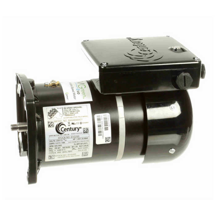 Century Vgreen EVQ225 Variable Speed Pump Motor 48Y TEFC 2.25HP 115/230V